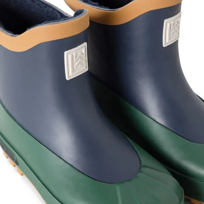 Liewood - Botas de lluvia Isaac con bloques de color | Azul marino