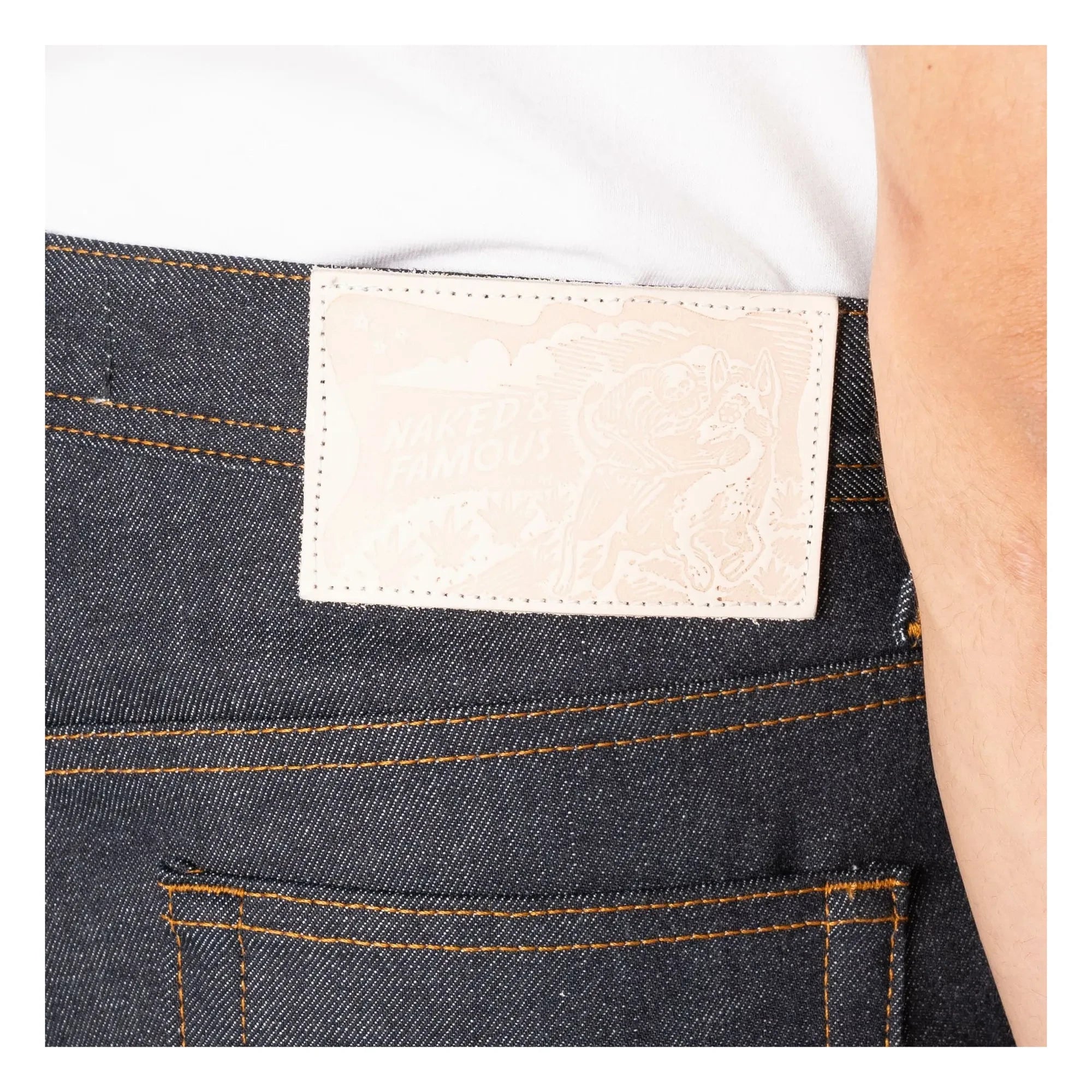 Naked & Famous - Vaquero Weird Guy Día de Muertos Selvedge | Índigo