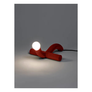 Valerie Objects - Lámpara de mesa La Due | Rojo