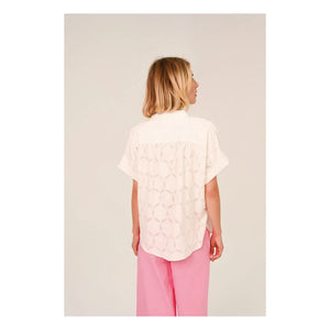 Sacrécoeur - Blusa Louison Cercle | Crema