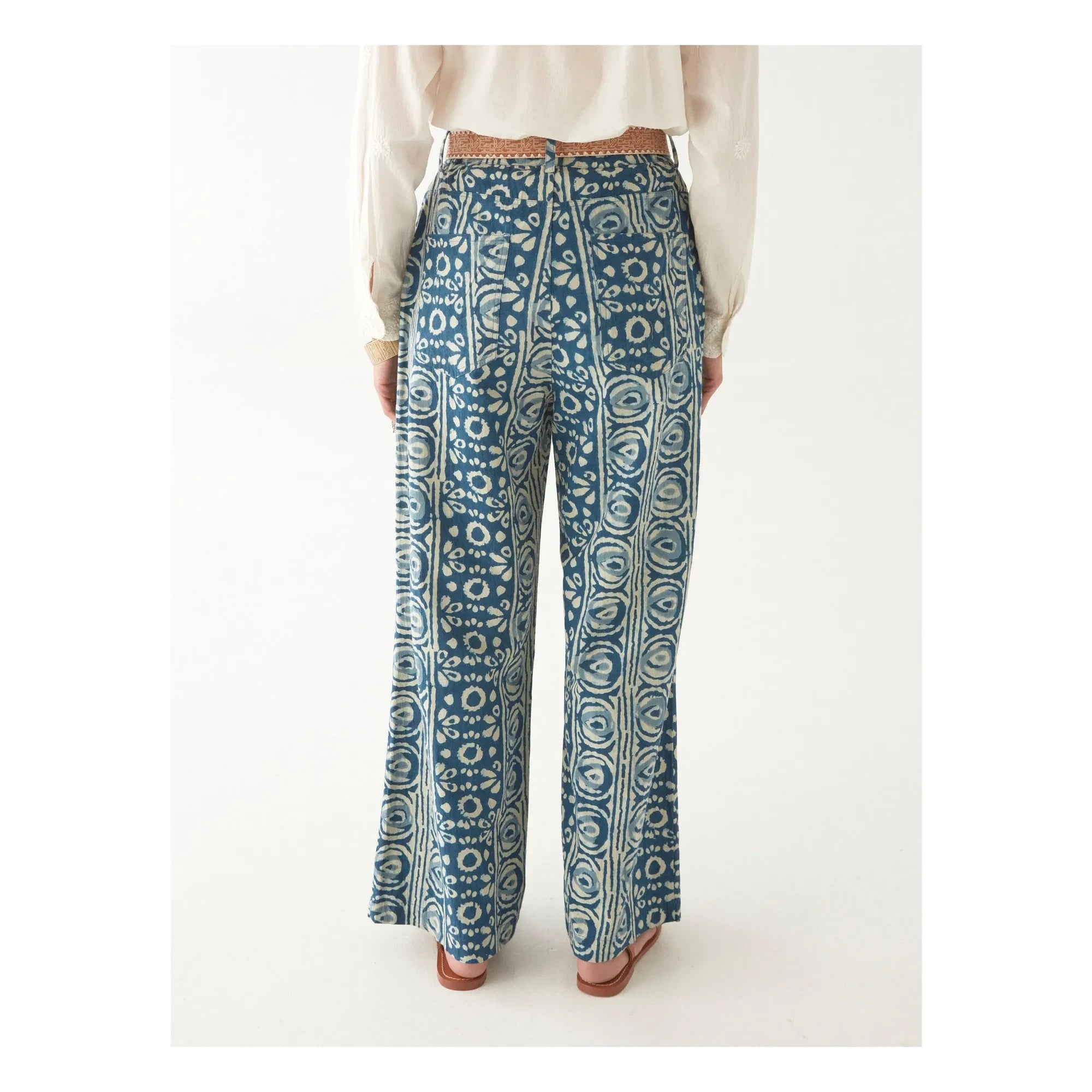 Maison Hotel - Pantalones Giselle Oceano Mare | Azul