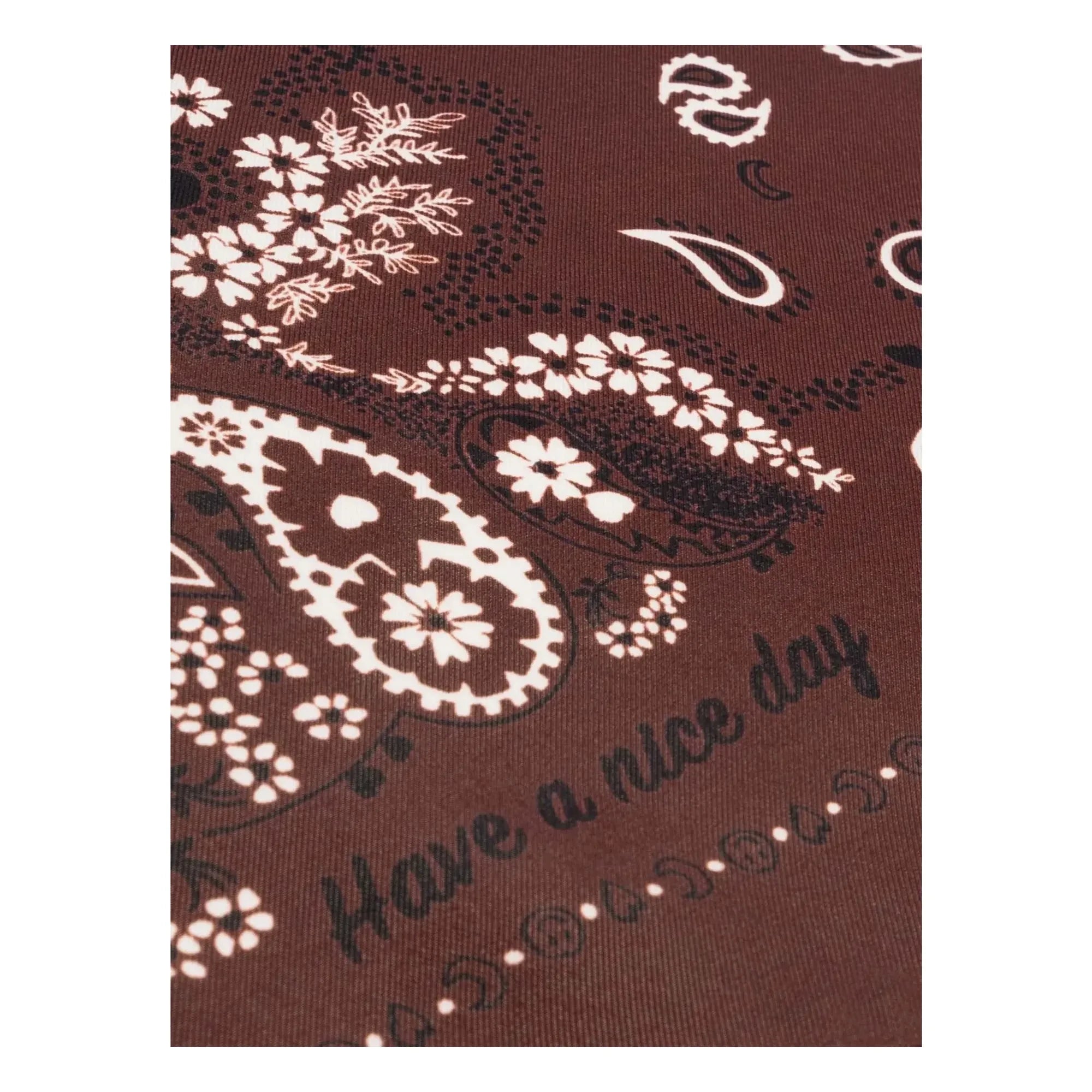 Call it by your name - Pequeña Bandana de Seda | Marrón
