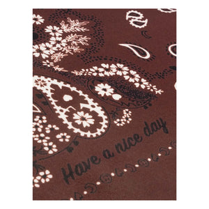 Call it by your name - Pequeña Bandana de Seda | Marrón