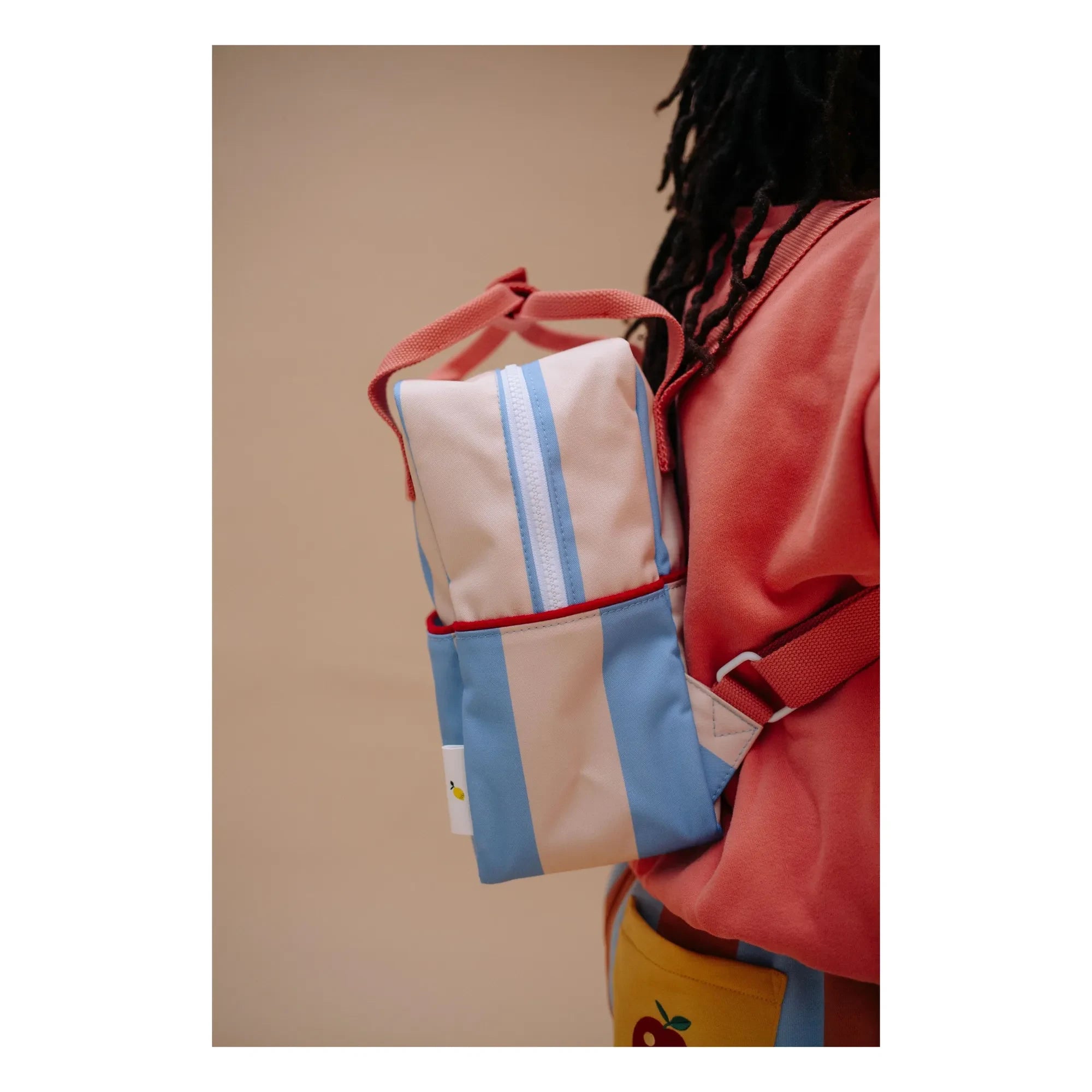 Sticky Lemon - Mochila Rayada Pequeña | Azul