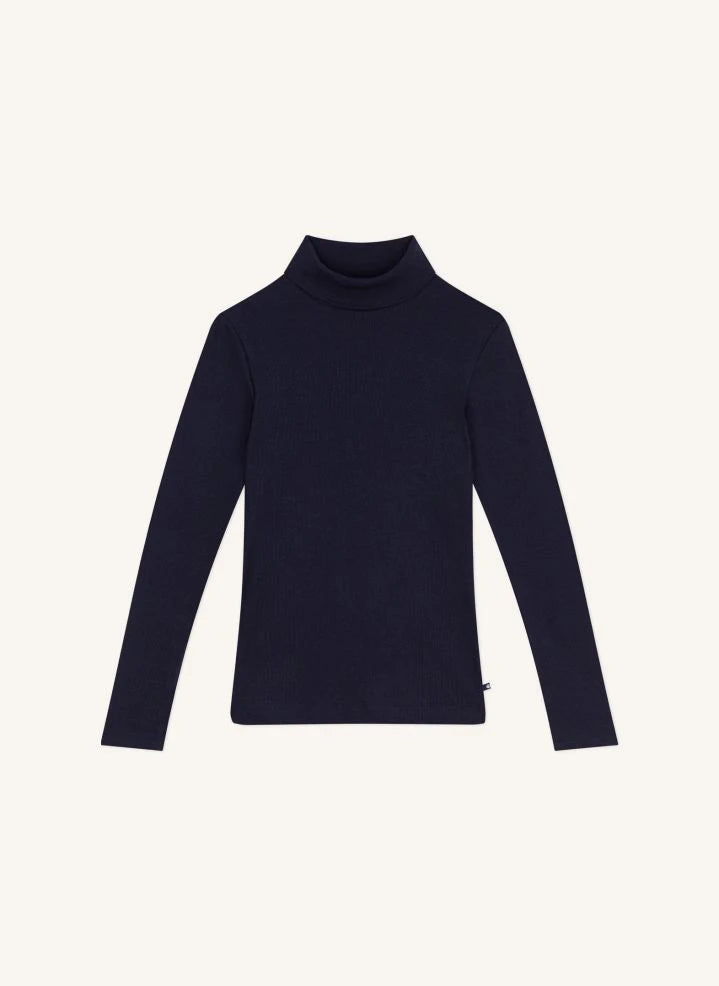 Petit Bateau - Suéter de lana pura | Azul marino