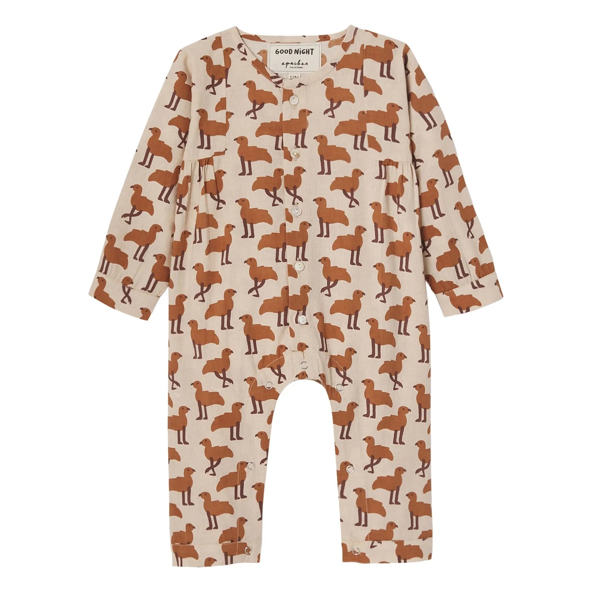 Apaches - Pijama Pimi Poussins | Marrón