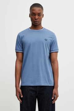 Camiseta de algodón para hombre Fred Perry