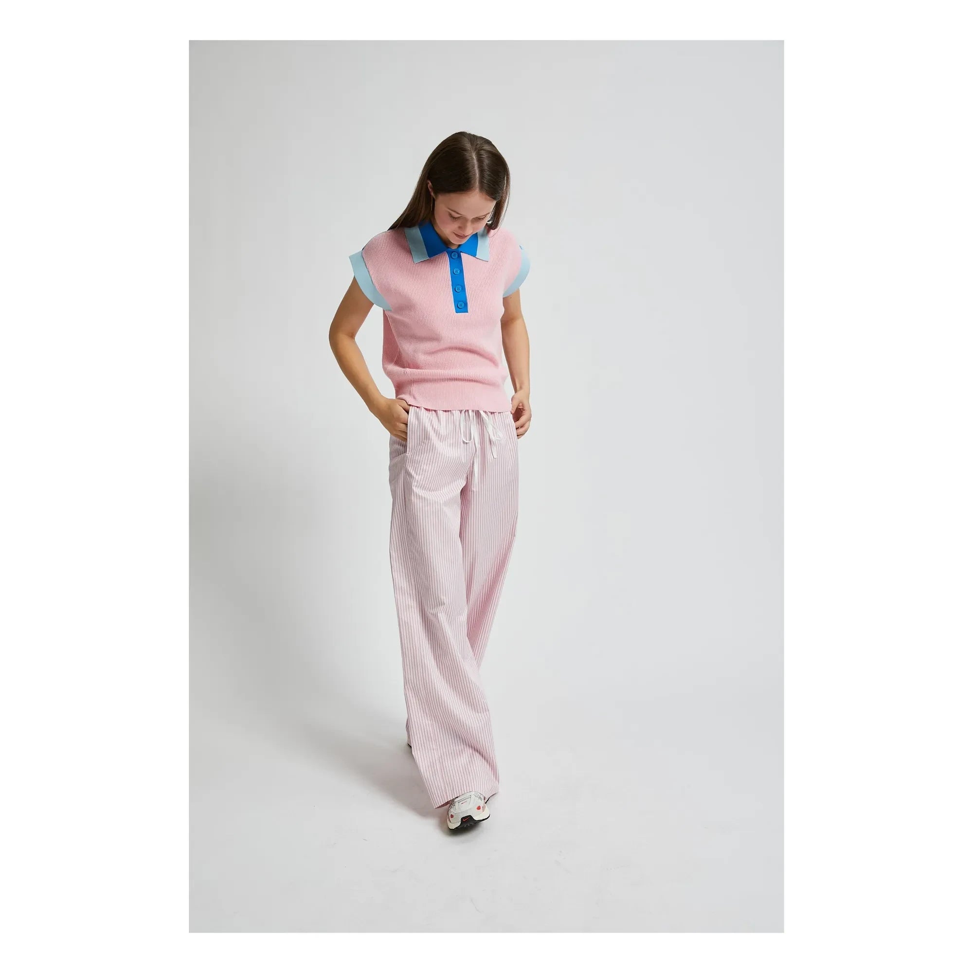 Indee - Pantalón a Rayas Vassili | Rosa