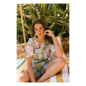 Favorite People - Petos Cortos de Rayas Ravioli - Colección Mujer | Olive