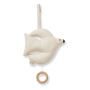 Ferm Living Kids - Móvil musical Swif Bird | Blanco