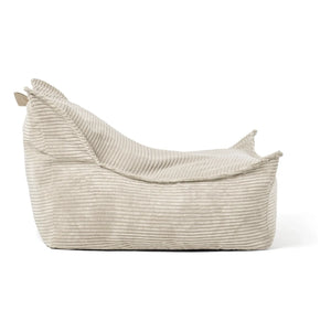 Kid's Concept - Puf de terciopelo | Beige