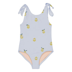 Studio Bohème - Traje de baño de algodón orgánico Roberta Lemons | Azul claro