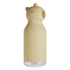 Asobu - Botella de agua de acero inoxidable Capybara | Beige