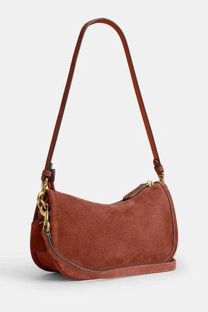 Bolso de piel Coach Suede Waverly para mujer
