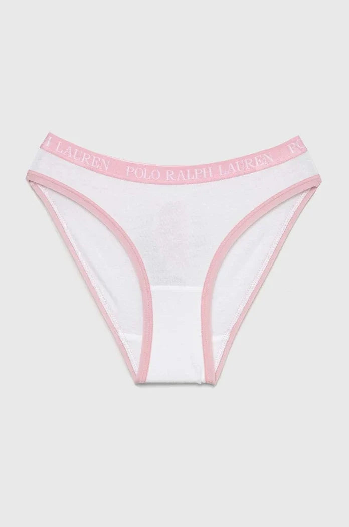 Polo Ralph Lauren Braguita de bikini para niña (paquete de 3)