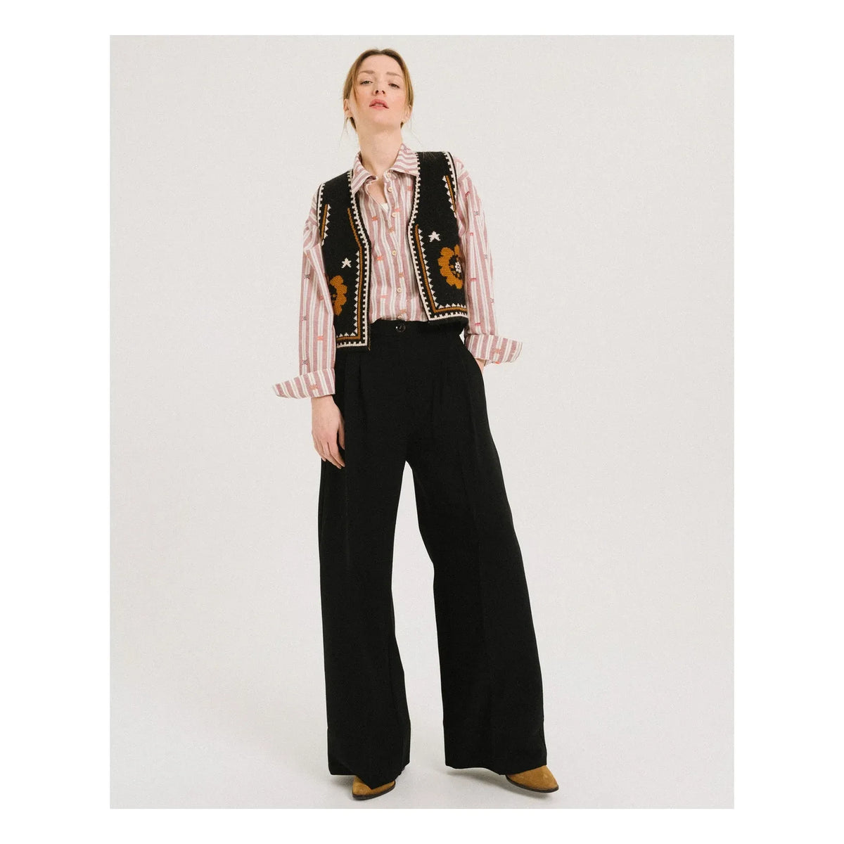 Tinsels - Chaleco sin mangas | Negro