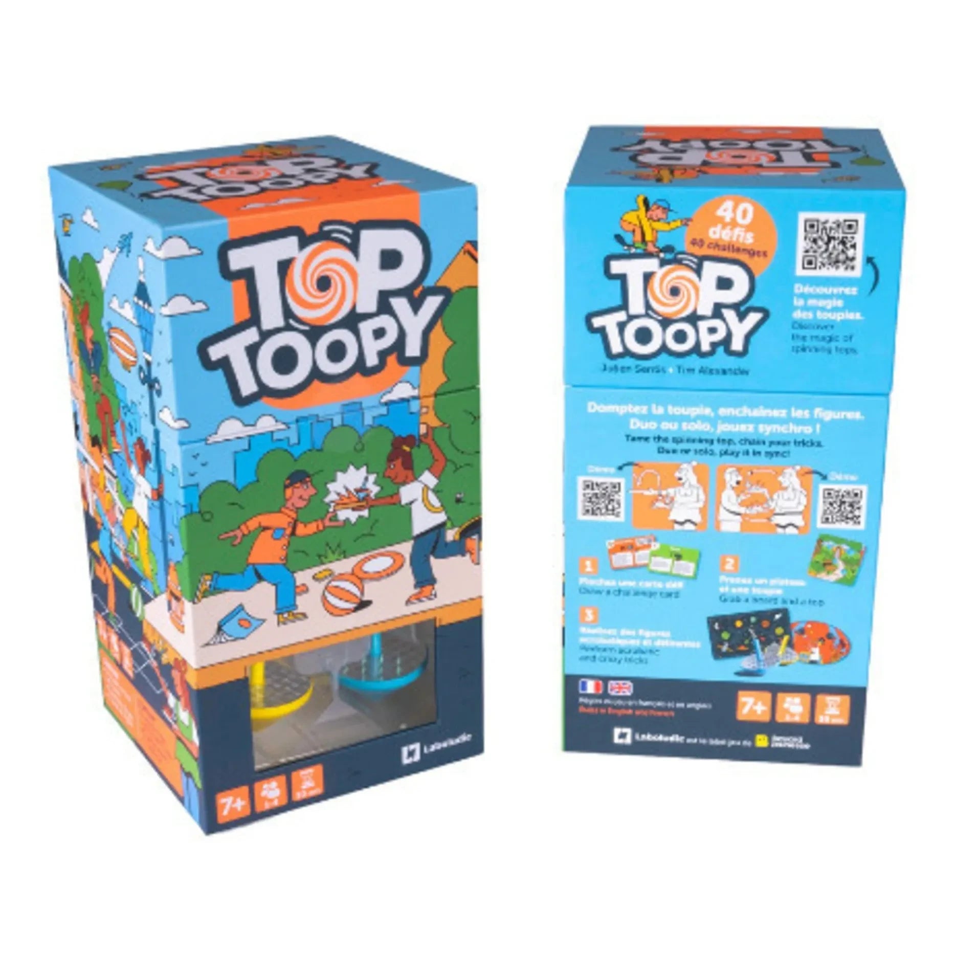 Laboludic - Juego de trompos Top Toopy