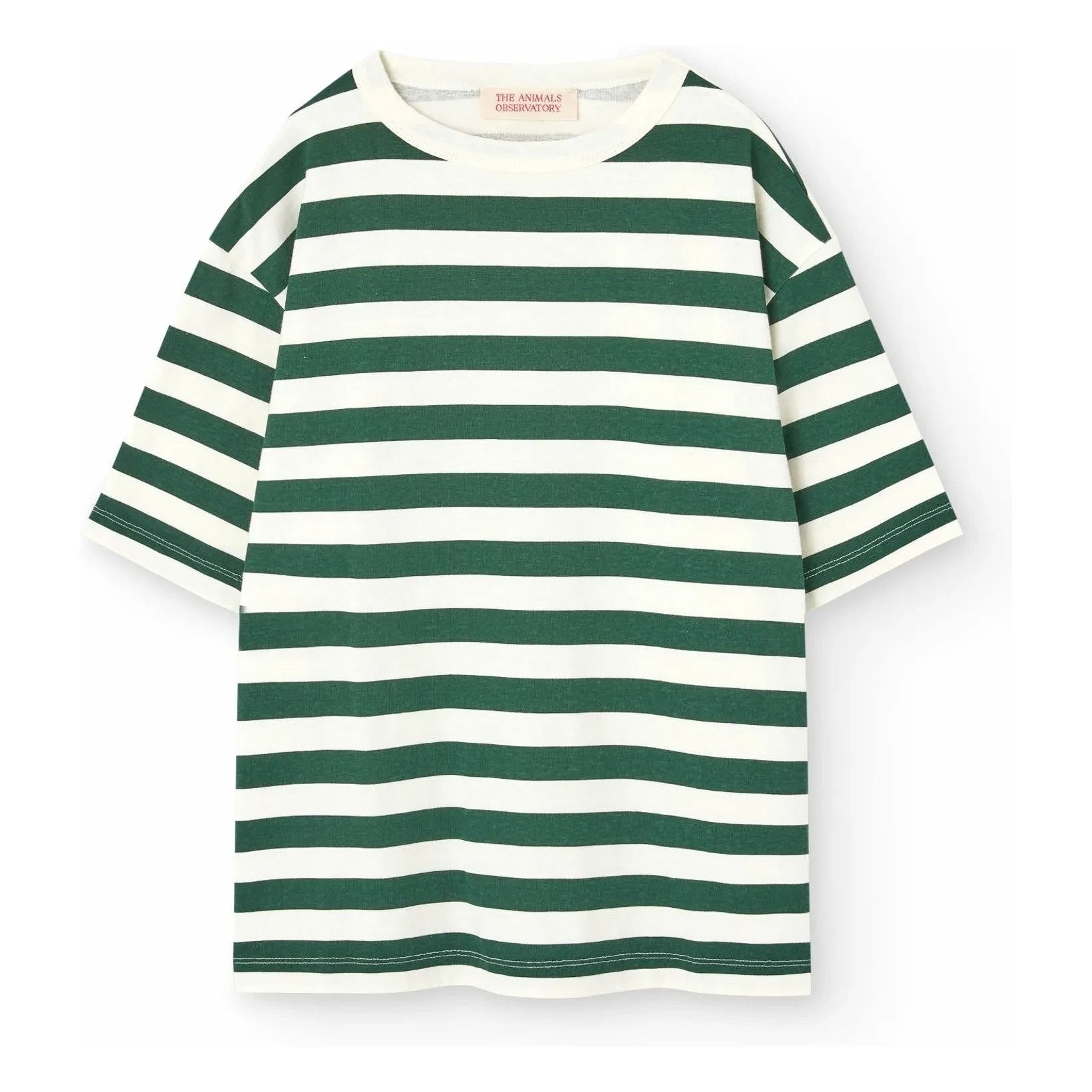 The Animals Observatory - Camiseta Collie de rayas | Verde