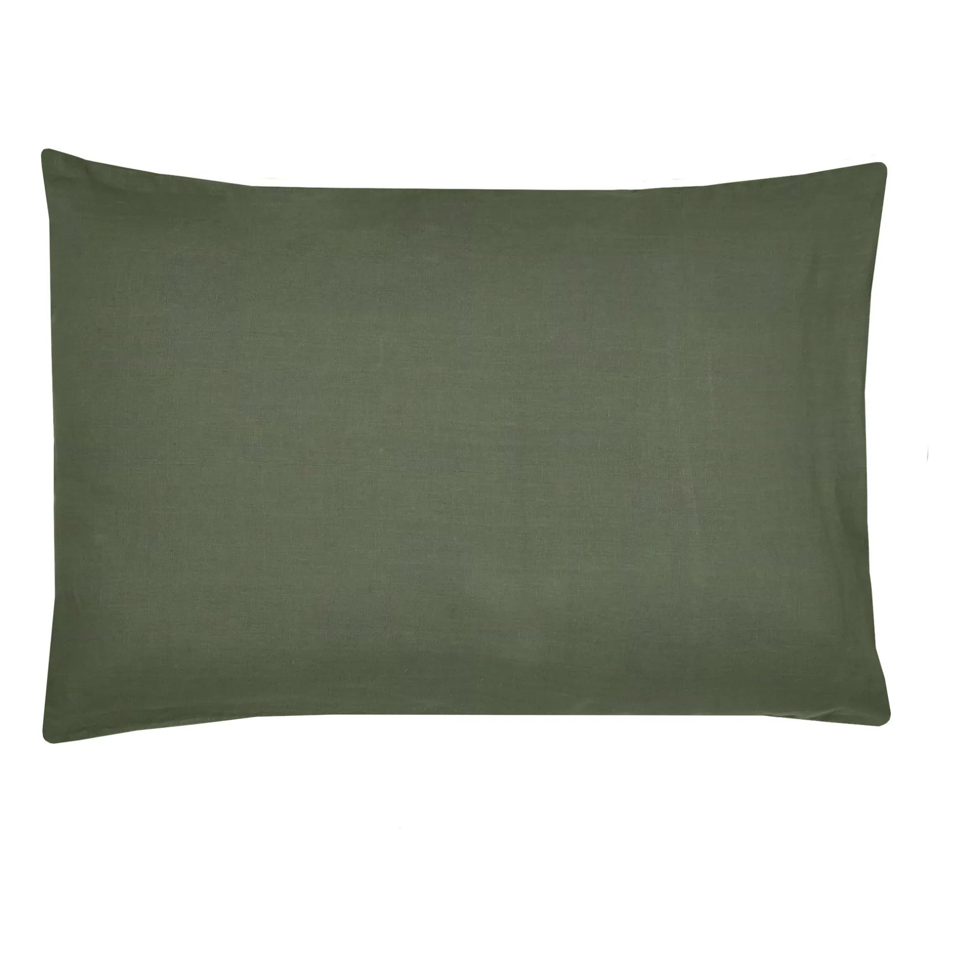 Comunidad de bienes - Funda de almohada de lino lavado | Caqui
