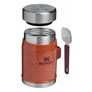Stanley 1913 - Frasco termo legendario, cuchara/tenedor 0,4 L | Naranja
