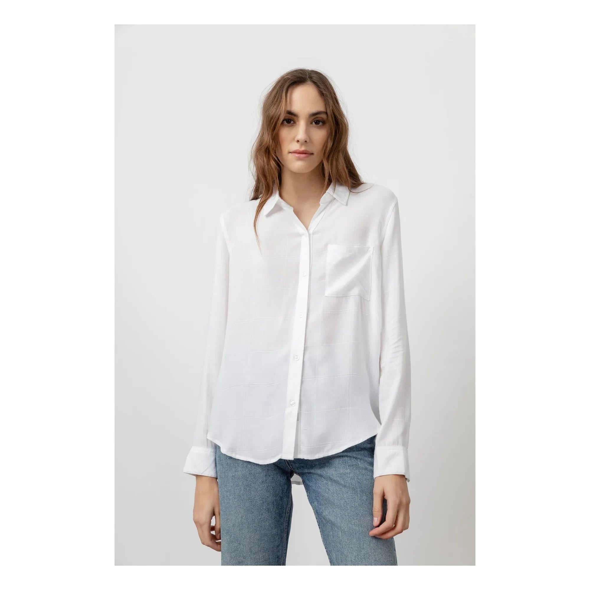 Rails - Camisa de cuadros Hunter | Marfil