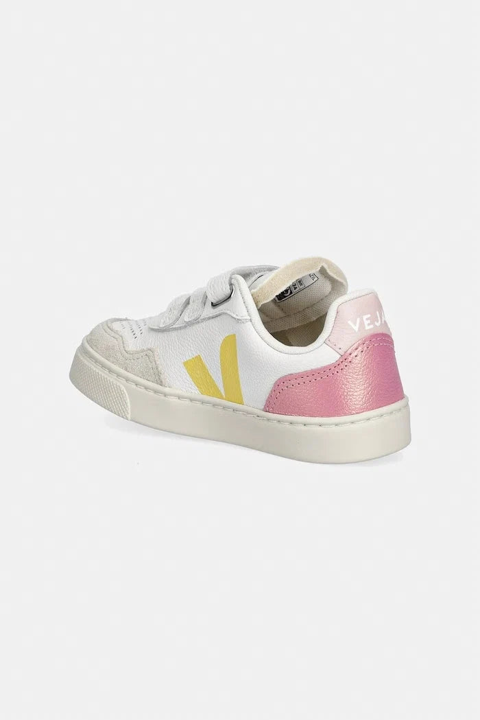 Zapatillas deportivas de piel Veja Small V-90 para niños