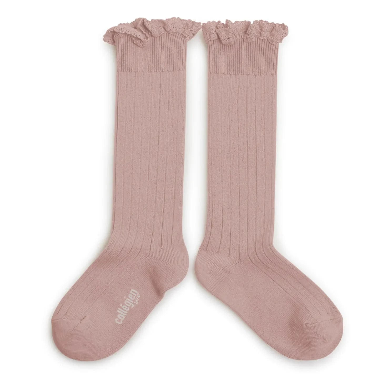 Collégien - Calcetines Josephine | Rosa empolvado