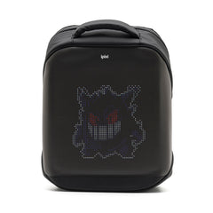 iPixi - Mochila negra con pantalla LED inteligente