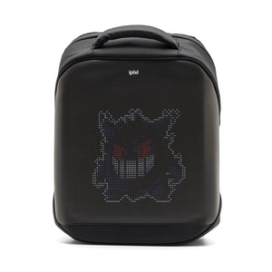iPixi - Mochila negra con pantalla LED inteligente