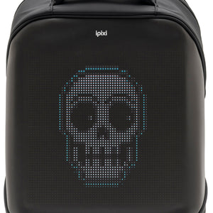iPixi - Mochila negra con pantalla LED inteligente