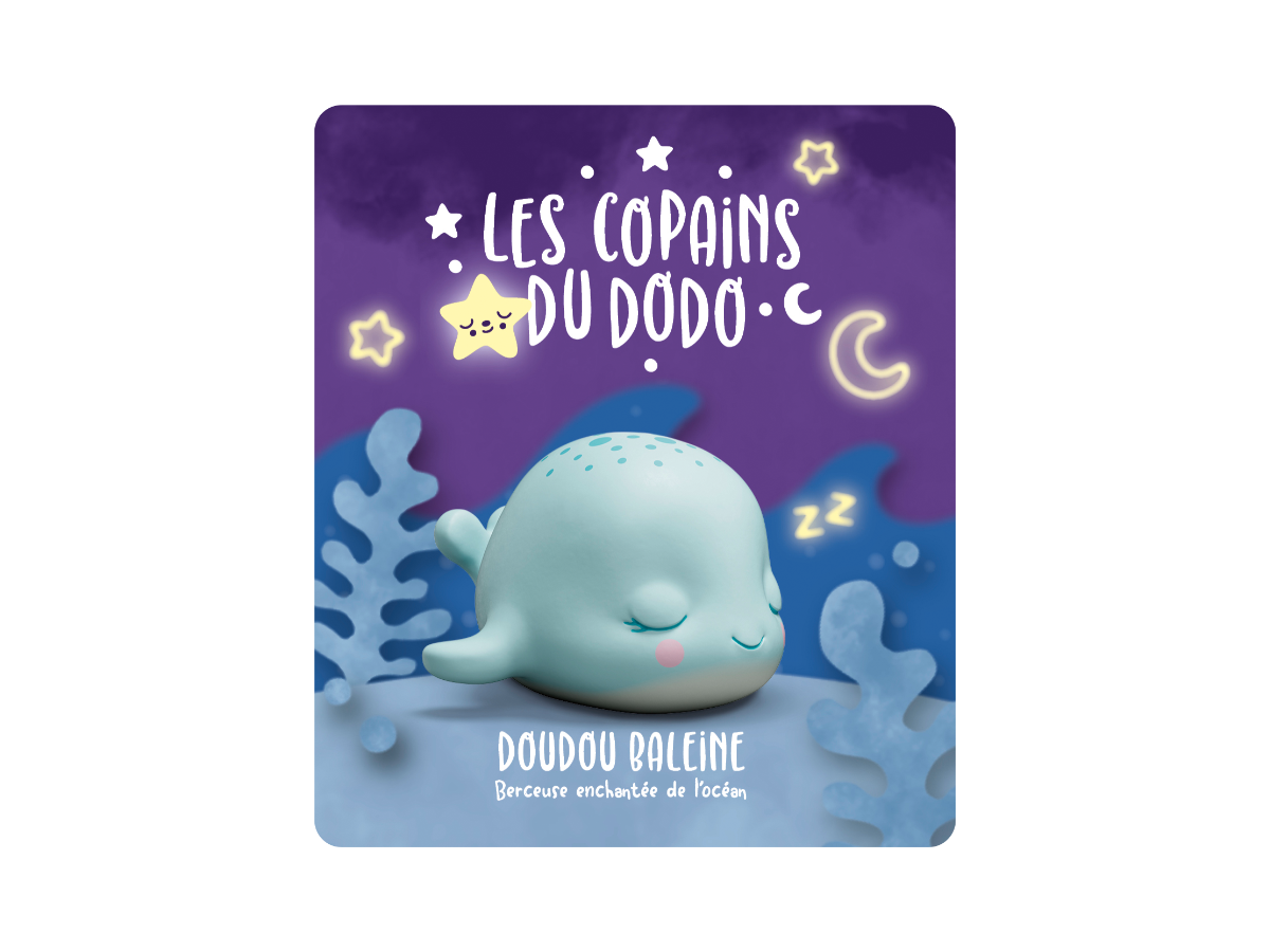 Tonies - Ballena de peluche francesa - Sleepy Friends