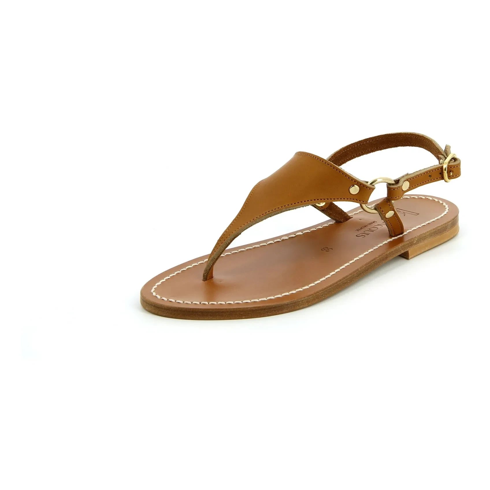 K.Jacques - Sandalias planas Dionisio | Natural