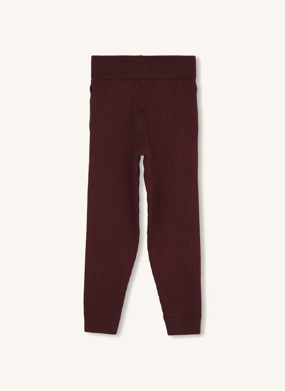 Chloé - Pantalón de punto de algodón orgánico | Plum