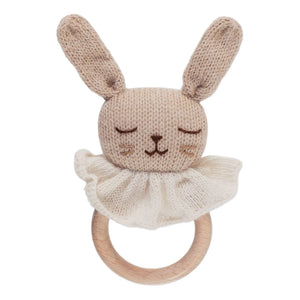 Main Sauvage - Mordedor de madera Conejo | Beige