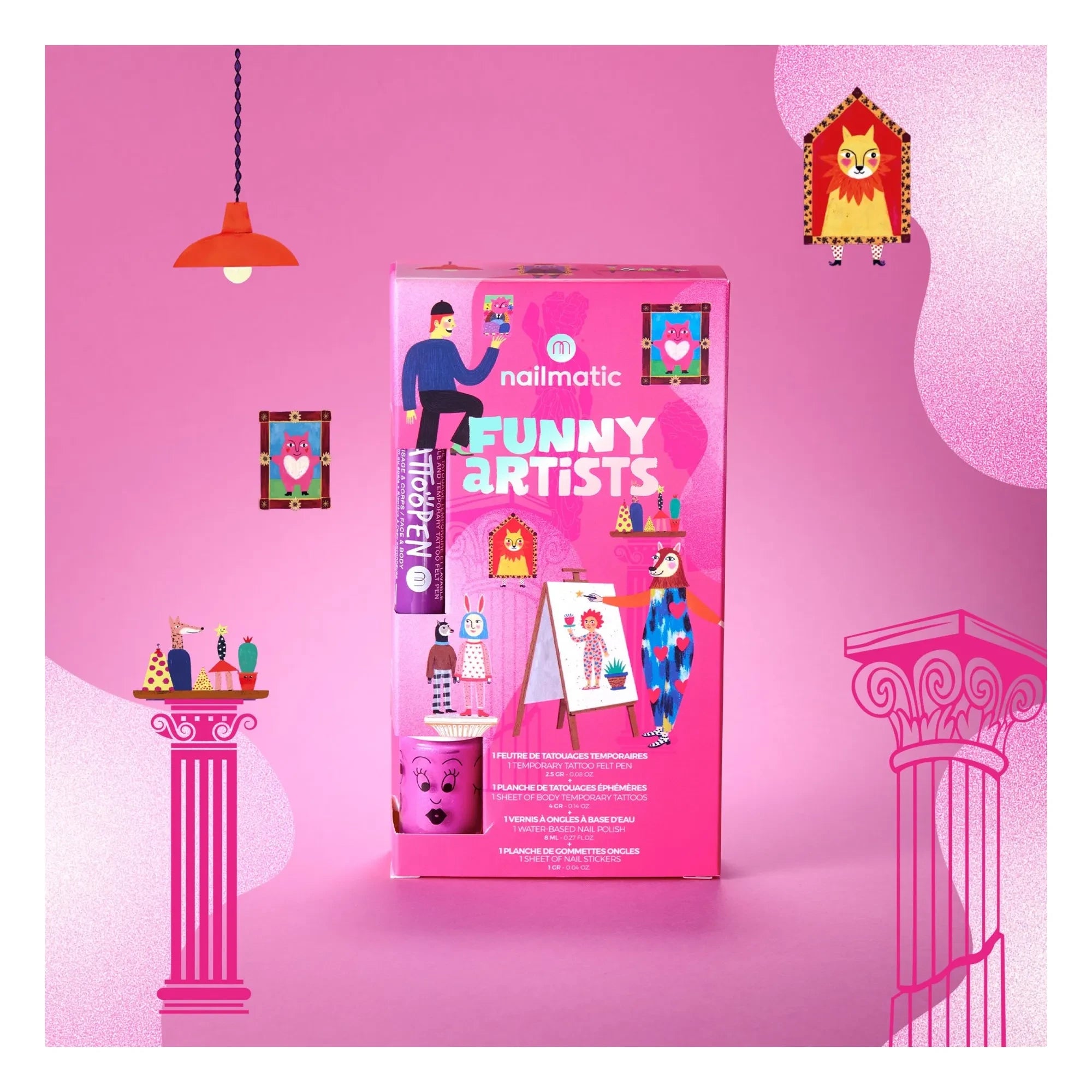 Nailmatic Kids - Caja de artista divertida