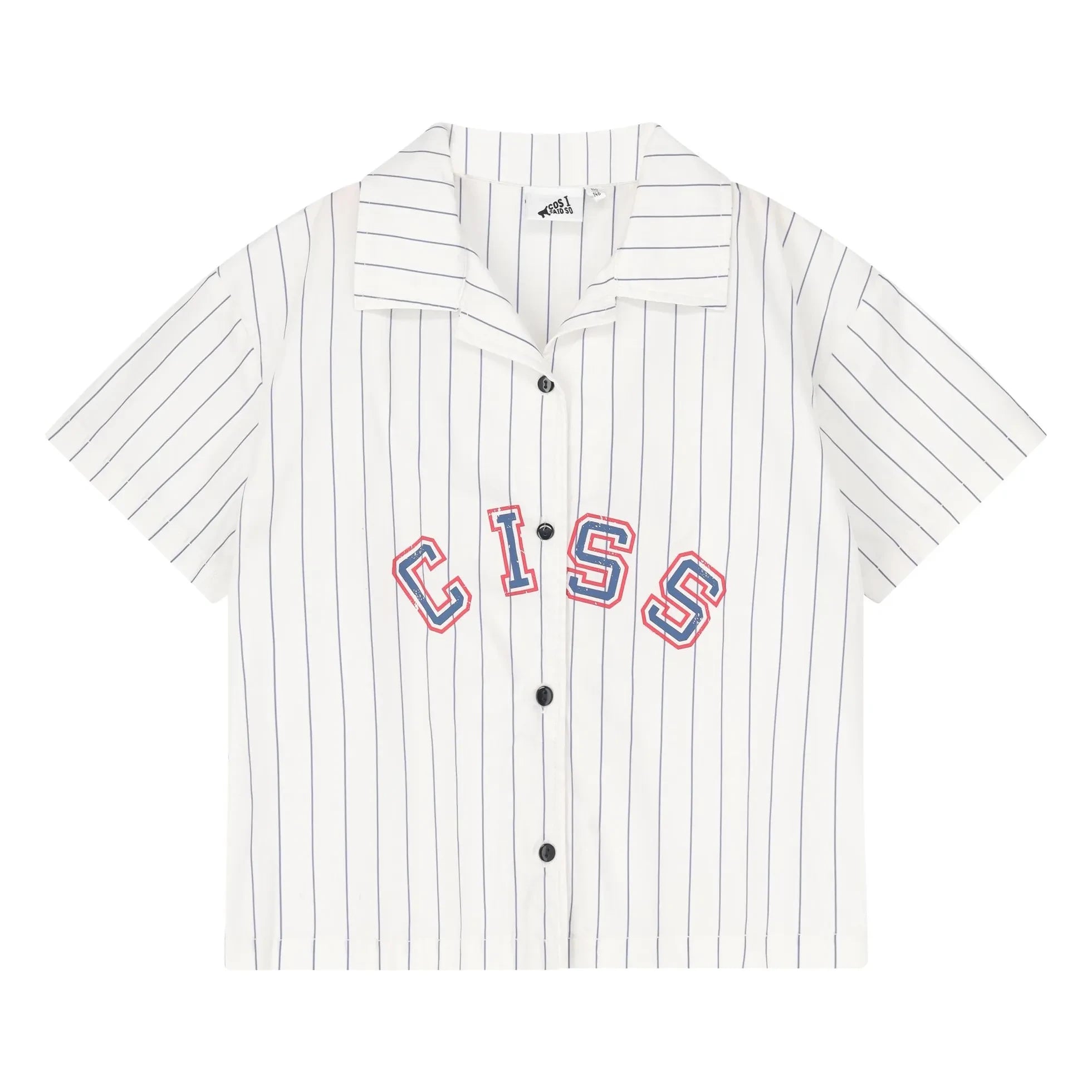 Cos I Said So - CISS Camisa a Rayas | Blanco