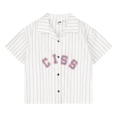 Cos I Said So - CISS Camisa a Rayas | Blanco
