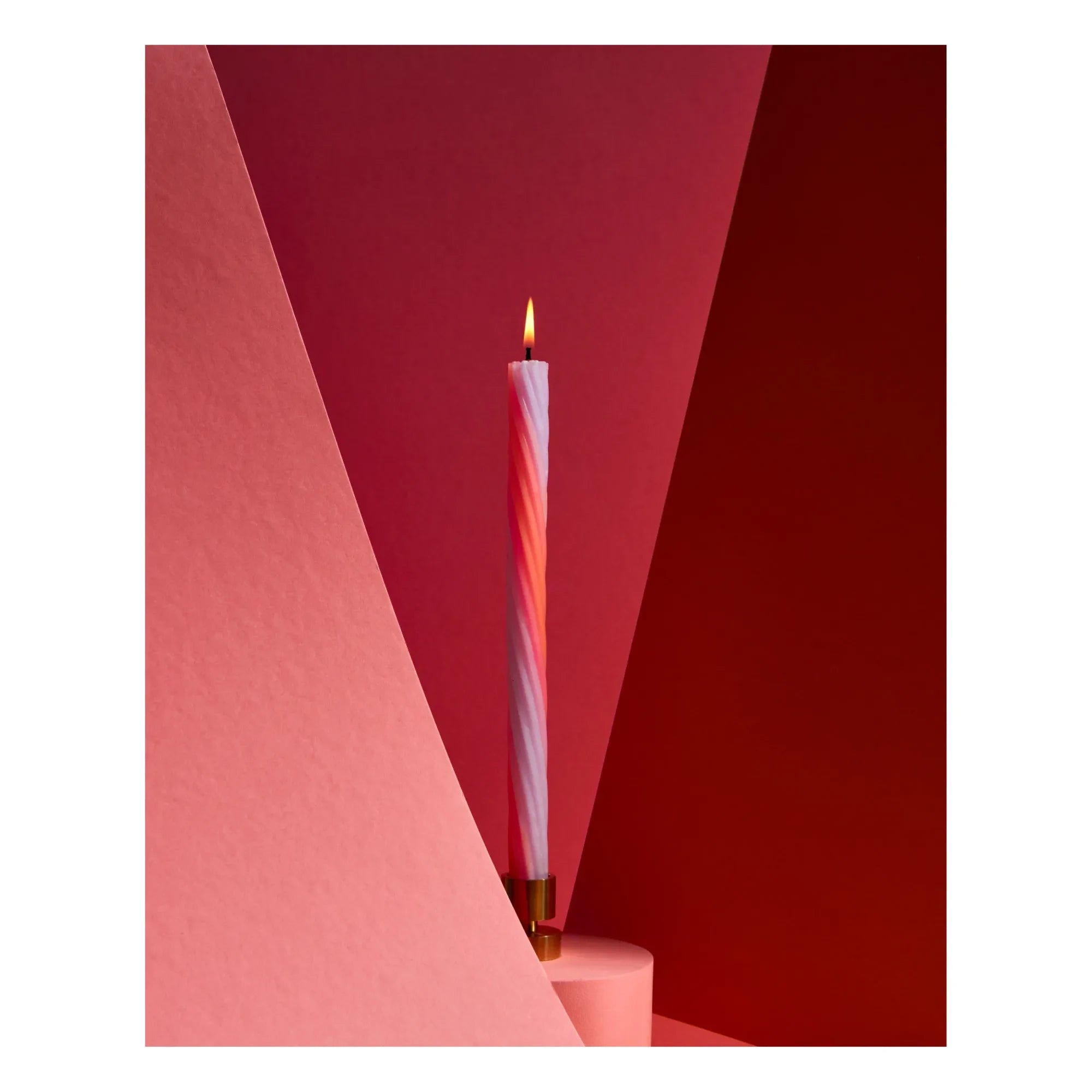 Lex Pott - Velas de cuerda - Set de 4 | Naranja