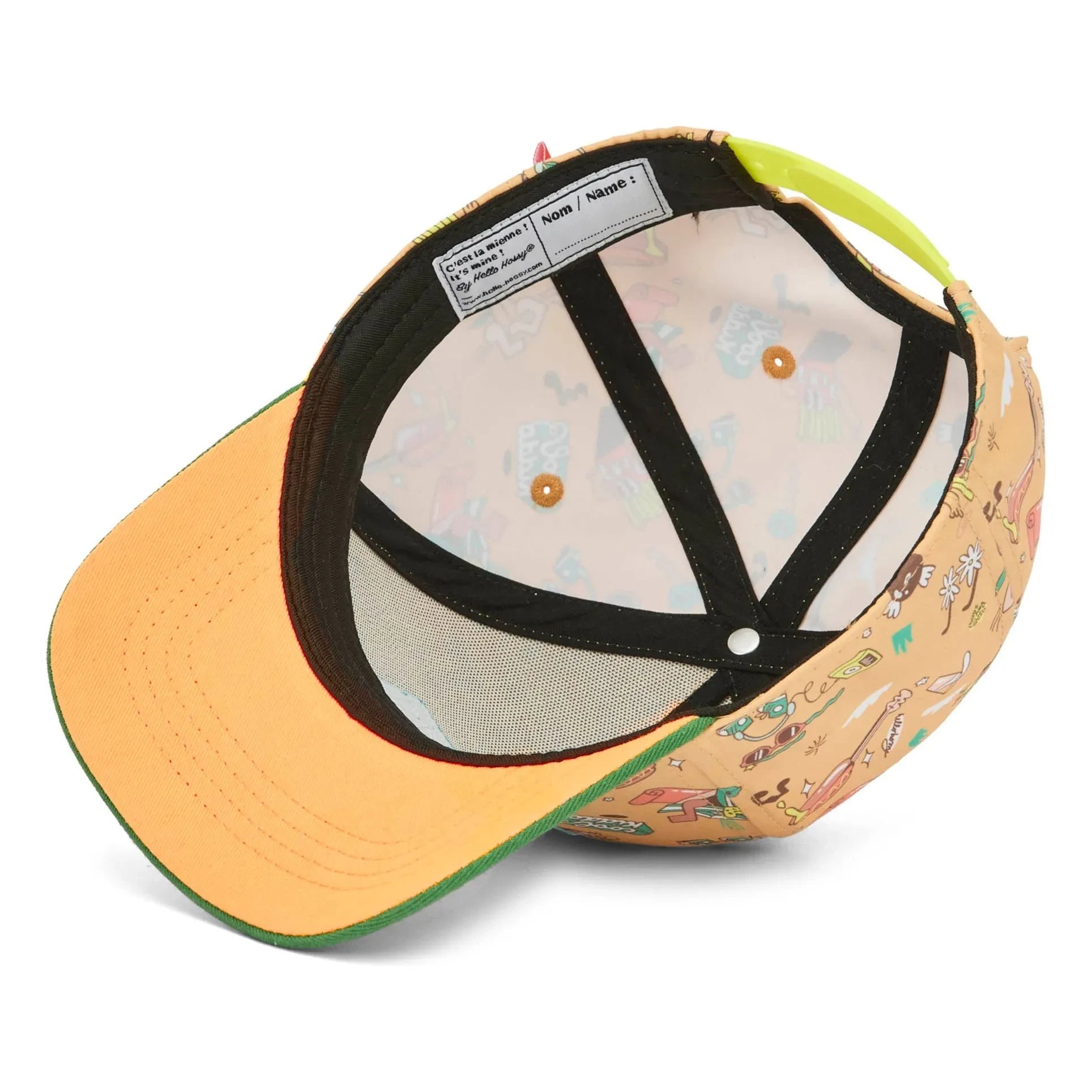 Hello Hossy - Gorra con Visera Curva Festival de Música Fibras Recicladas | Verde