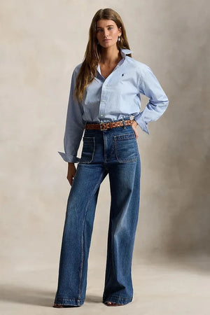 Polo Ralph Lauren Camisa de algodón para mujer