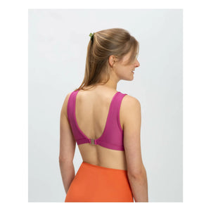 Matona - Camiseta de punto de fibra reciclada | Fucsia