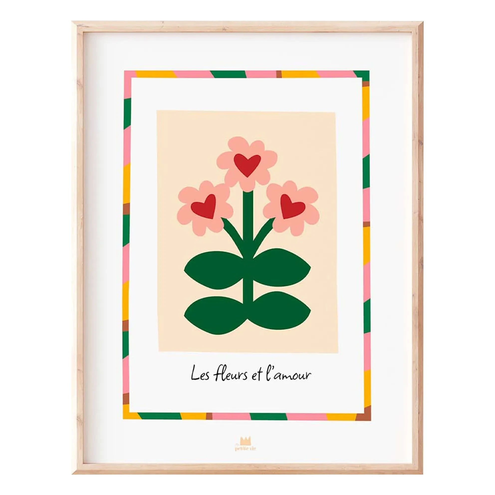 Ma petite vie - Póster Flores y Amor | Sand