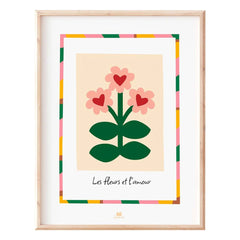 Ma petite vie - Póster Flores y Amor | Sand