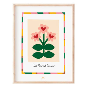 Ma petite vie - Póster Flores y Amor | Sand