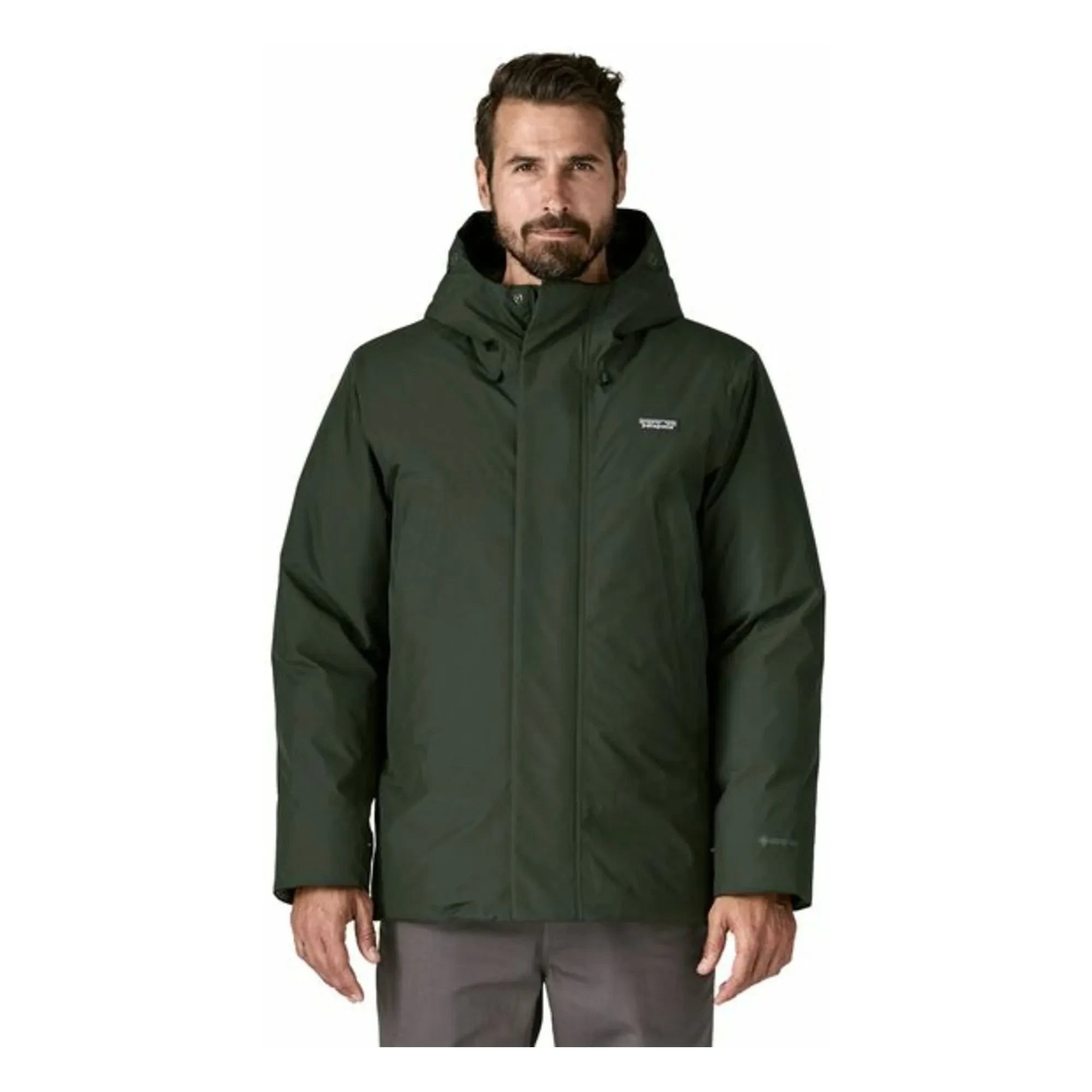 Patagonia - Chaqueta Stormshadow Fiber-Ribbed | Verde oscuro