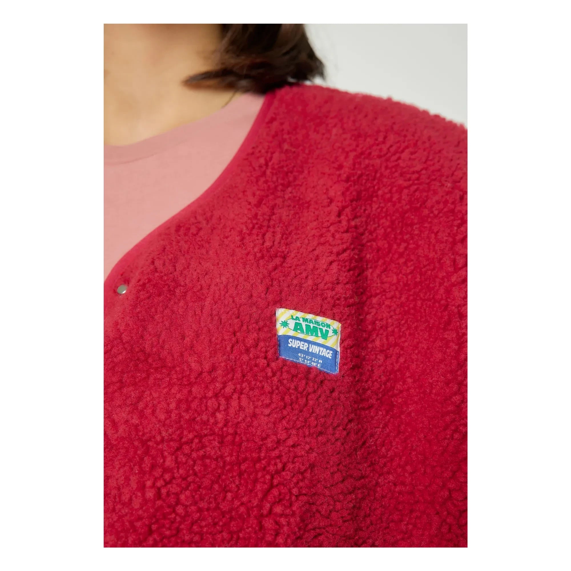 American Vintage - Chaleco Hoktown Sin Mangas | Magenta
