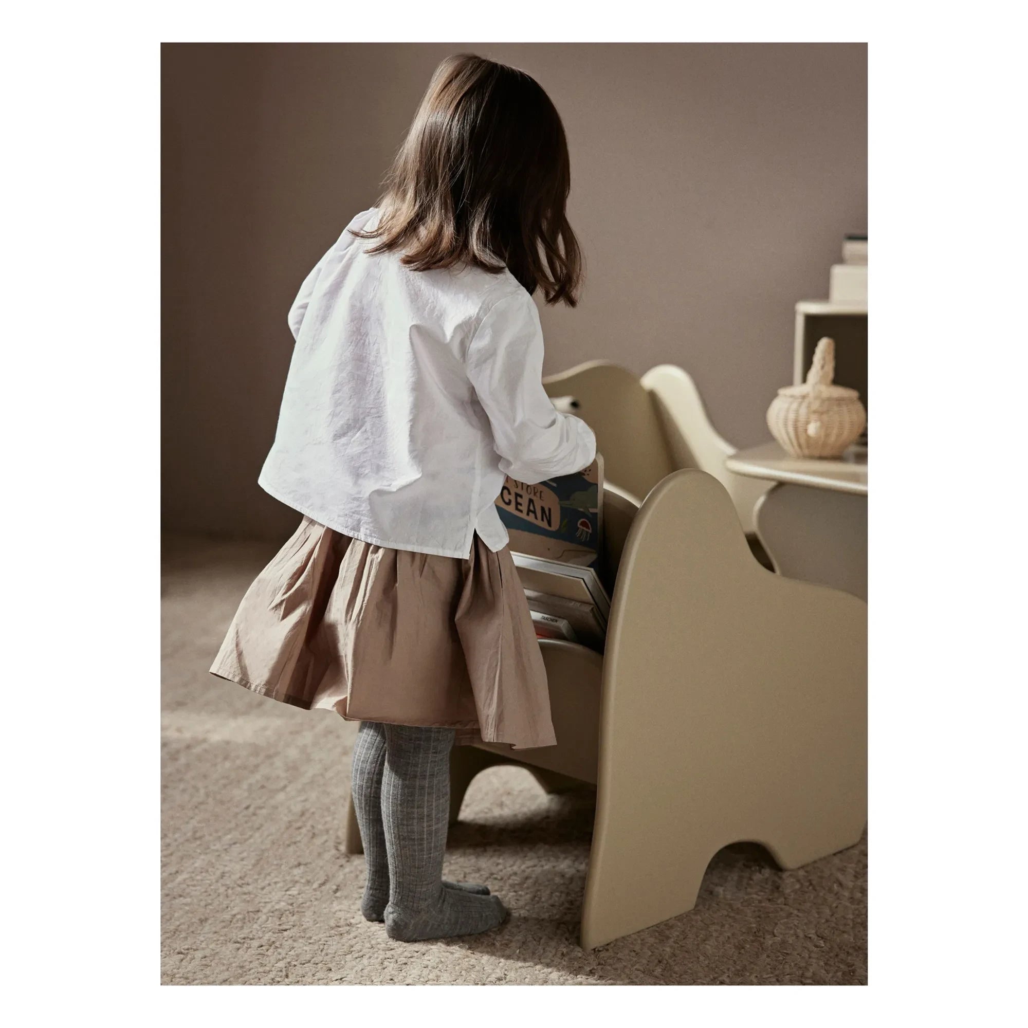 Ferm Living Niños - Sillón Slope gris
