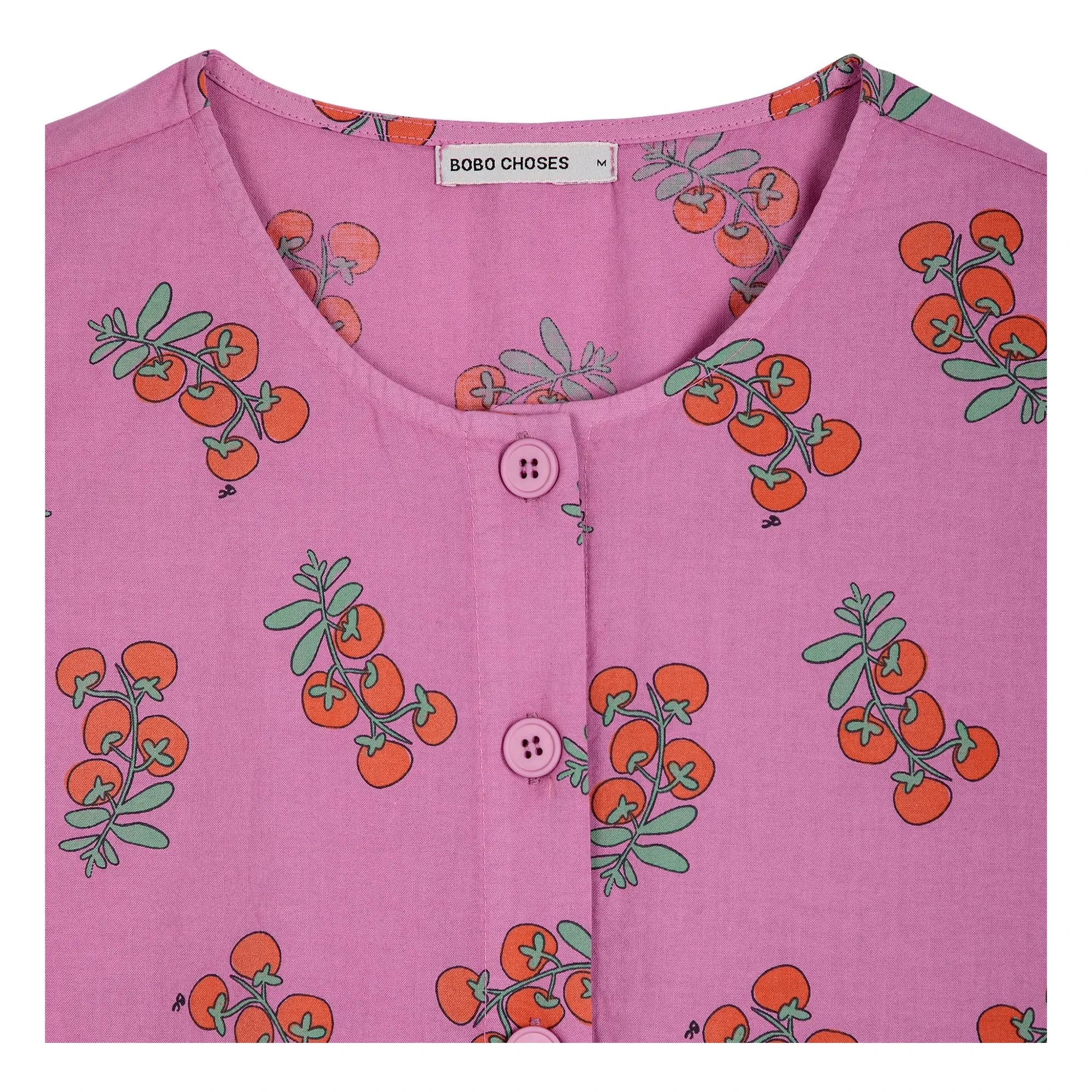 Bobo Choses - Algodón orgánico con estampado de Top Tomatoes | Morado