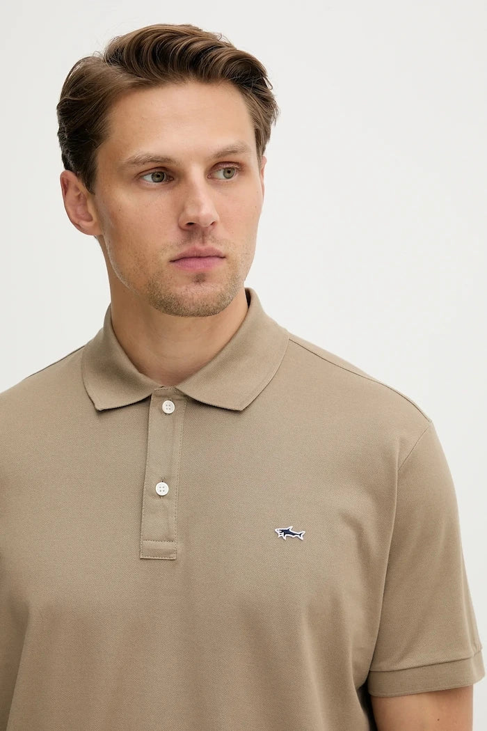 Paul&Shark Polo de algodón para hombre de punto