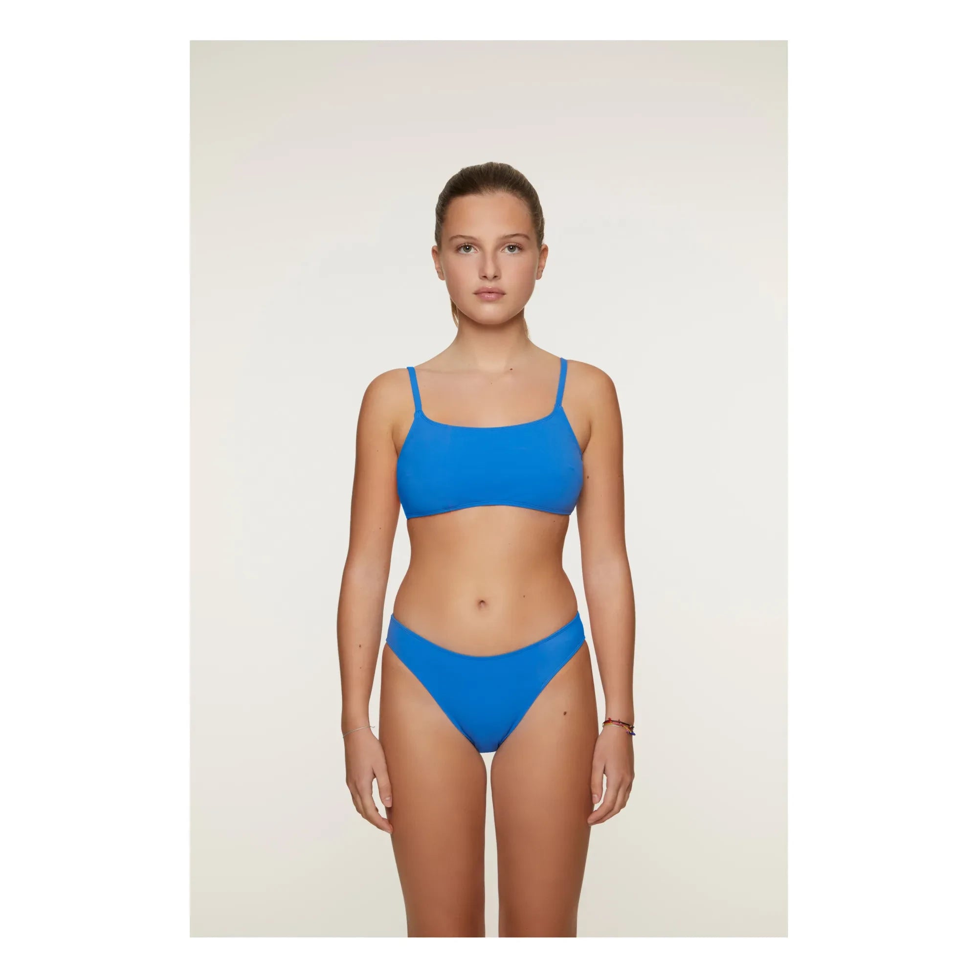 Miska Paris - Top de Bikini Estilo Bralette | Azul